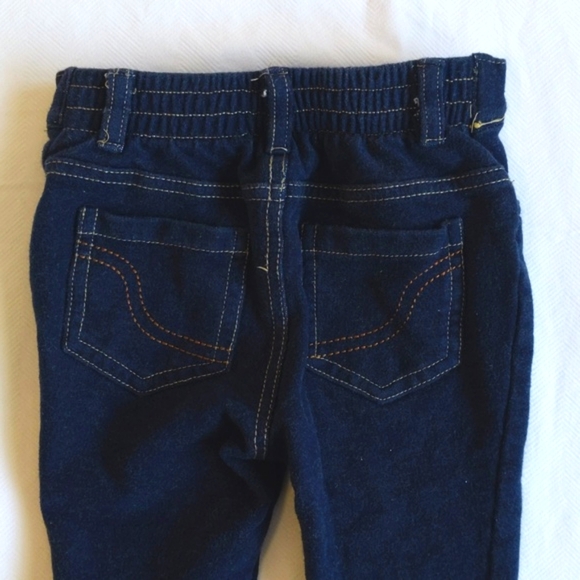 u.s. polo assn. stretch knit denim look jeggings 24 months baby girl - Picture 8 of 9